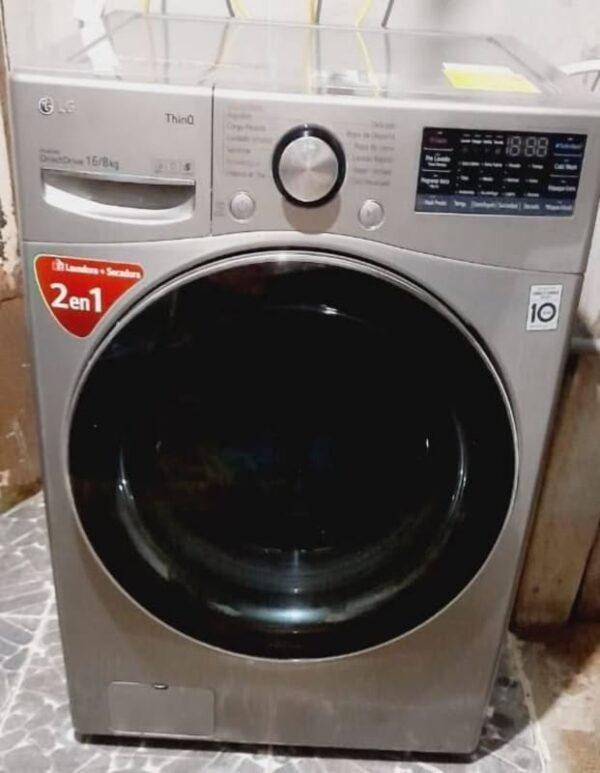 Vendo lavadora LG 2en1, eléctrica